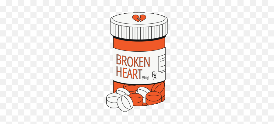 Transparent Pills Depression Picture - Depression Broken Heart Gif Emoji,Breastfeeding Emoji Android