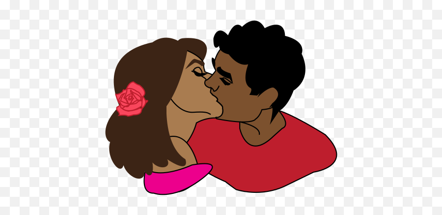 The Wide - Romantic Couple Emoji Png,Shaka Emoji