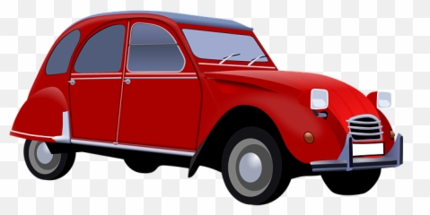 4 Free Red Christmas Vectors - Citroen 2 Cv Emoji