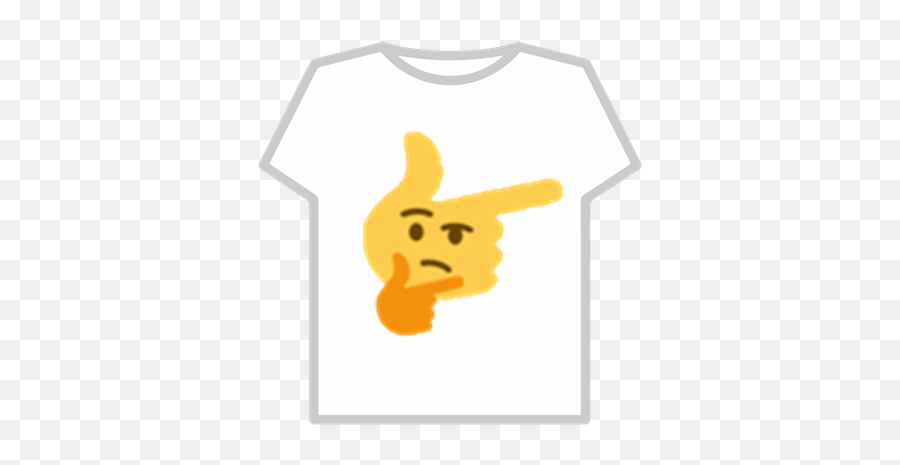 Thinking Face - Roblox Pikachu Shirt Emoji,Emoji Thinking Face