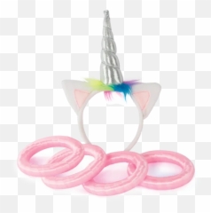 Unicorn Ring Toss - Party Hat Emoji