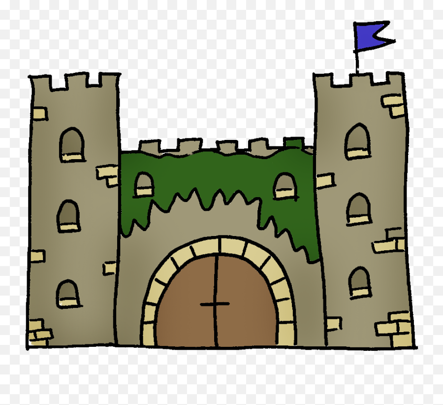 Burg Grundschule Clipart - Ritterburg Comic Emoji,Castle Emoji - free ...