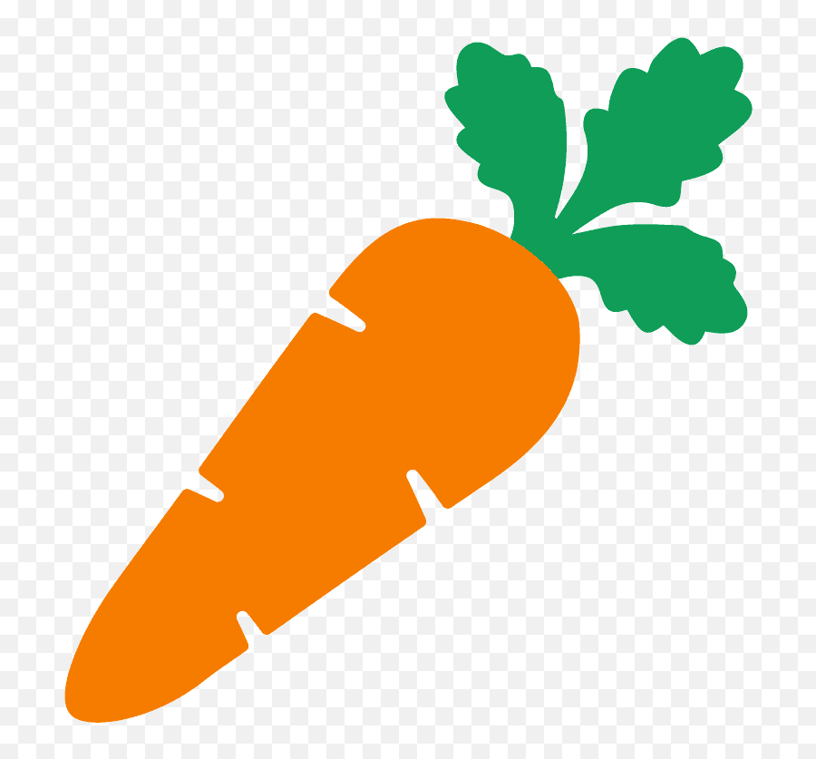 Carrot Emoji Clipart Free Download Transparent Png Creazilla - Transparent Carrot Clipart Png,Peanut Emoji