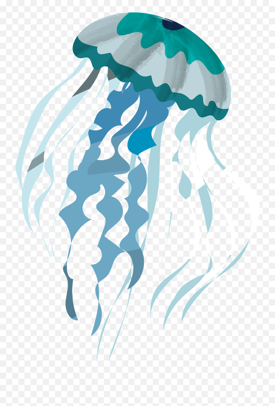 Jellyfish Clipart - Jellyfish Emoji,Jellyfish Emoji