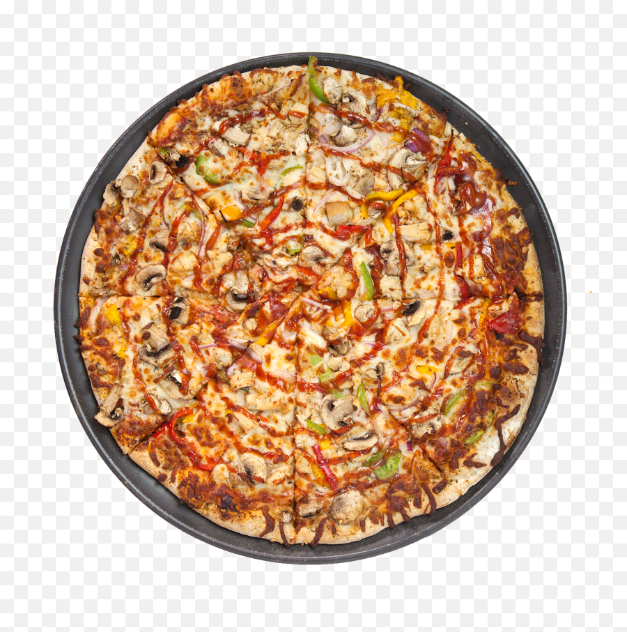 Bbq Chicken Pizza - Californiastyle Pizza Full Size Png Bar Bq Pizza Png Emoji,Bbq Emoji