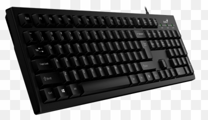 Genius Smart KB - 100 USB Wired Keyboard u2013 qsfortech Led Blue Gaming Emoji