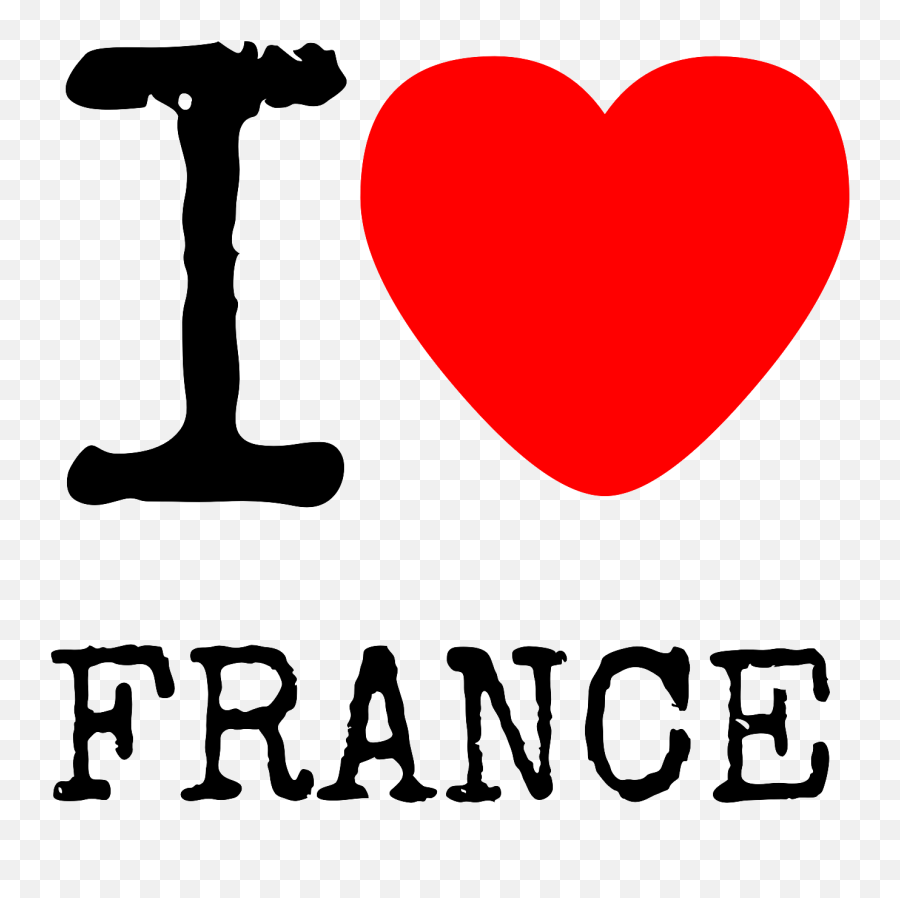 I Love France Png Image - Love You Forever Png Full Size Love You Forever Heart Emoji,France Emoji