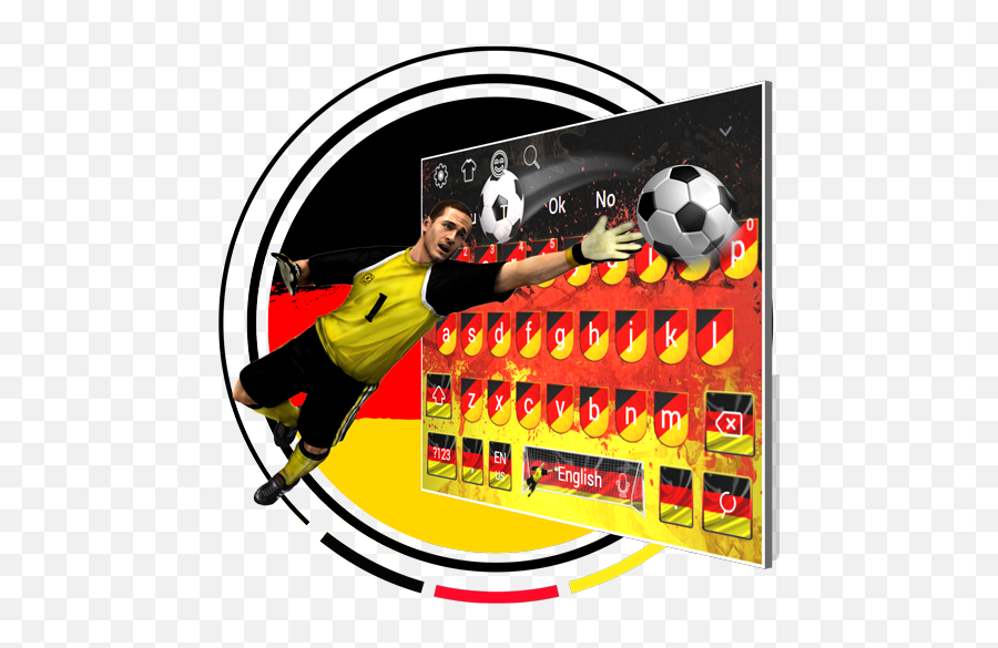Germany Football Keyboard U2013 Apps On Google Play - Goalkeeper Emoji,Nfl Emoji Keyboard