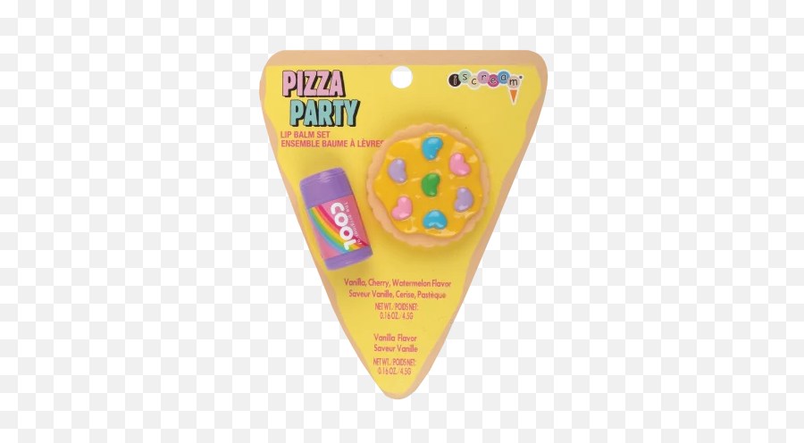Tween Lip Gloss Iscream - Pizza Party Lip Balm Emoji,Emoji Lip Balm