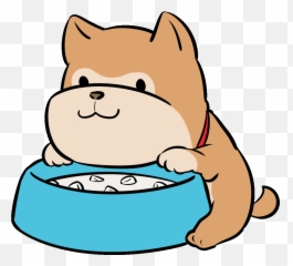 Happy Dog Food Sticker By A Is For Ai Ios Android Giphy - Clipart Gif Emoji