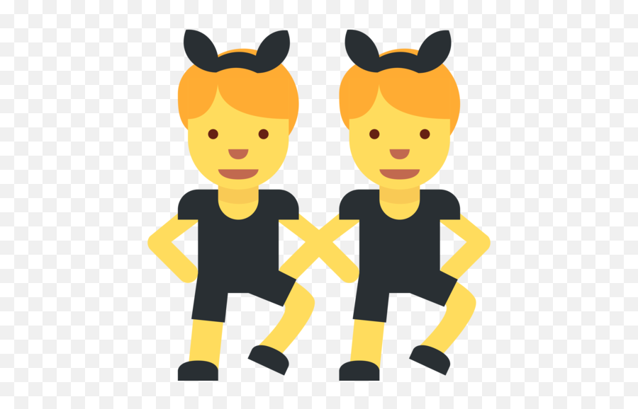 Men With Bunny Ears Emoji,Bunny Emojis