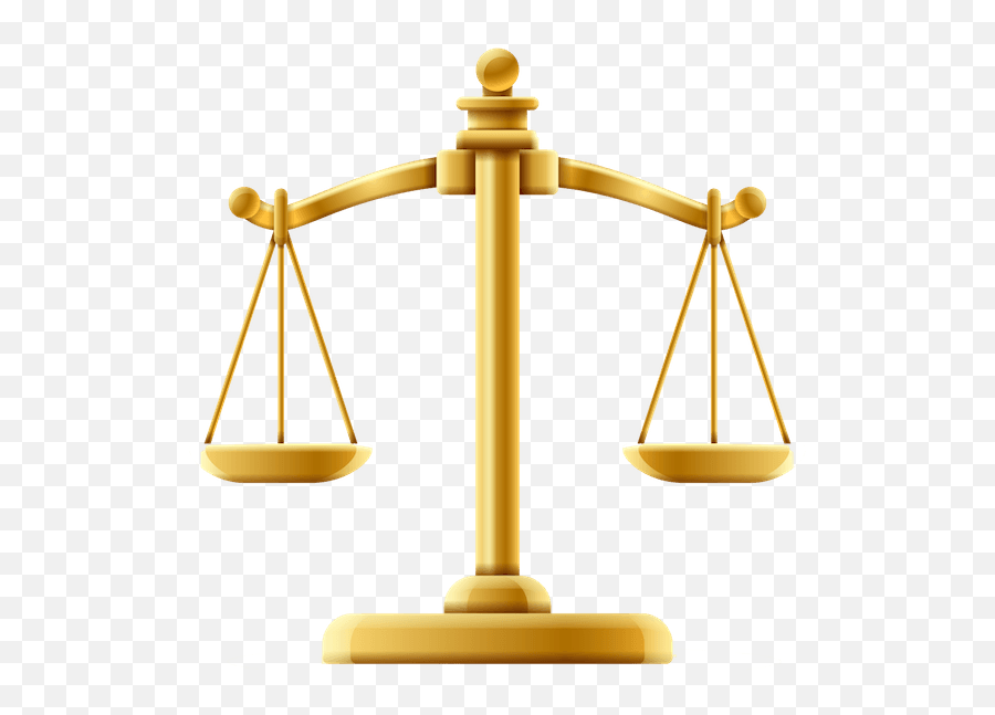 Balance Scale Clipart - Transparent Background Law Scale Png Emoji,Scales Of Justice Emoji