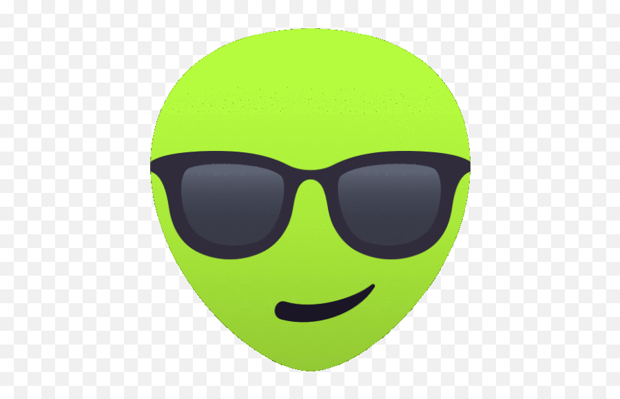 Cool Alien Gif - Cool Alien Joypixels Discover U0026 Share Gifs Happy Emoji,Emoji Hangover
