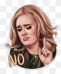 Adele Emoji - Hair Design