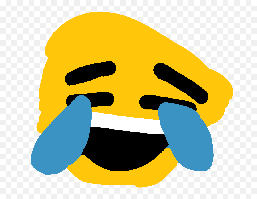 Lough Thonk Laughingcryingface Freetoedit - Illustration Emoji,Thonking Emoji