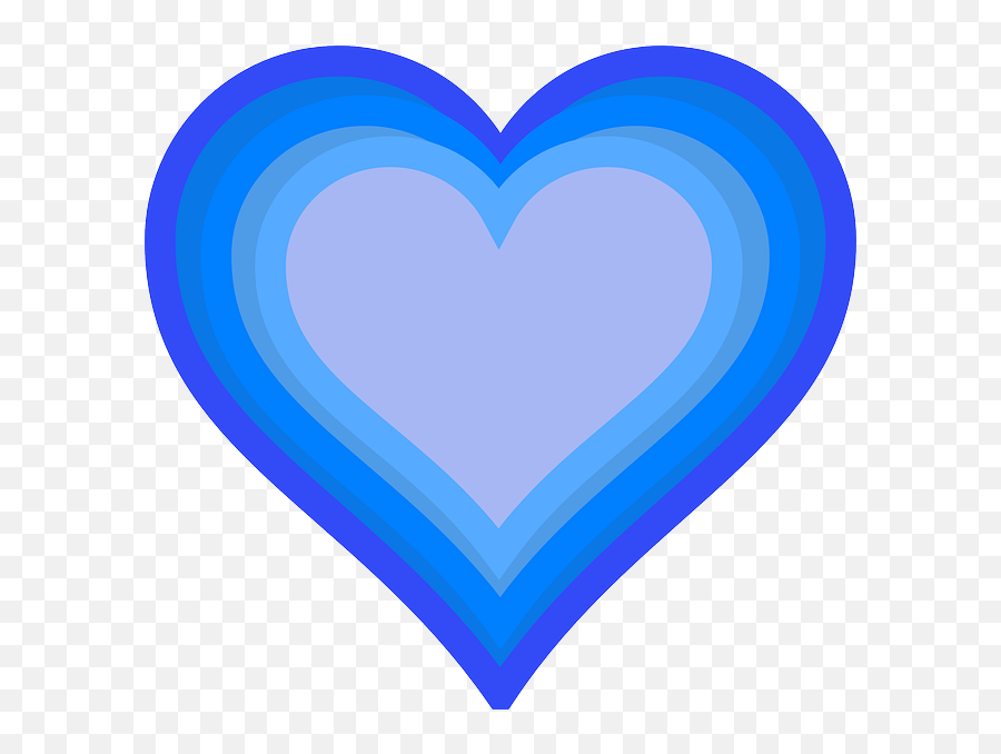 Pin - Heart Clip Art Blue Emoji,Trans Heart Emoji