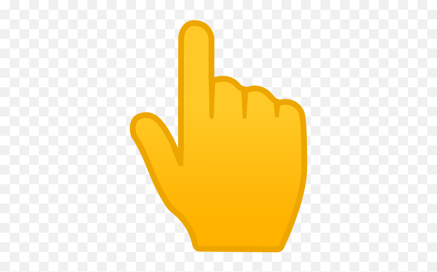 Backhand Index Pointing Up Free Icon Of Noto Emoji People - Point Finger Up Emoji,Pointing Down Emoji