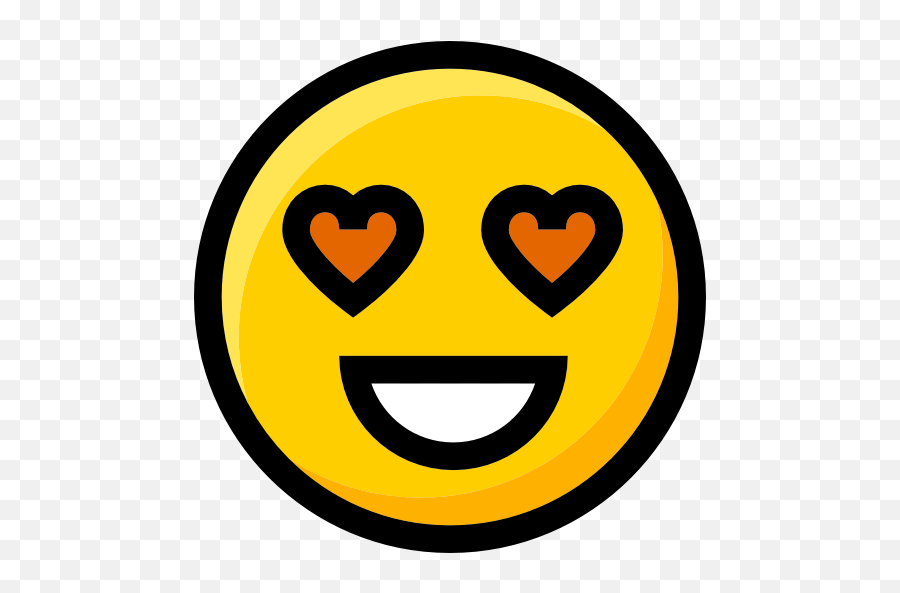 Smileys Ideogram Feelings Emoticons - Smiley Emoji,In Love Emoticons