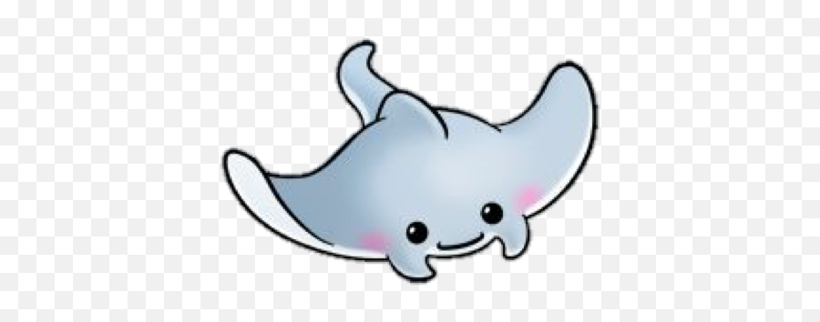 Clipart Art 2019 - Cute Ocean Animals Drawing Emoji,Stingray Emoji