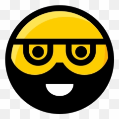 Interface Emoji Beard Smileys Feelings Faces Emoticons - Smiley Face With Beard And Glasses,Beard Emoji