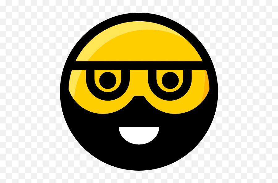 Interface Emoji Beard Smileys Feelings Faces Emoticons - Smiley Face With Beard And Glasses,Beard Emoji