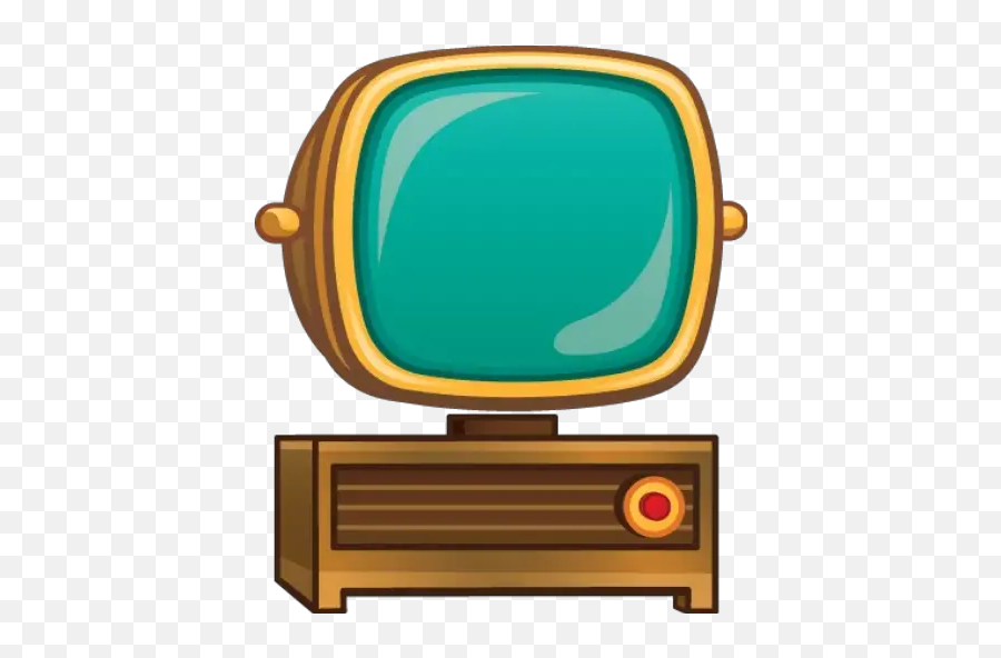 Disney Emoji 2 Stickers For Whatsapp - Television Set,Television Emoji