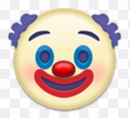 Download Hd Scary Clown - Emoticon Pagliaccio Emoji