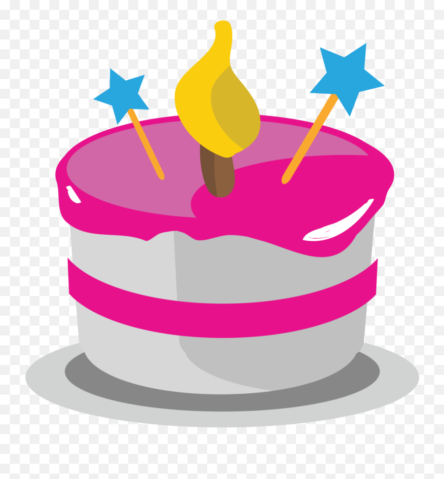 Emojione1 1f382 - Birthday Cake Picsart Emoji,Birthday Emoji