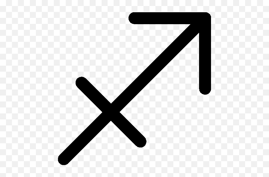 Astrology Sagittarius Icon - Sagittarius Symbol Png Emoji,Sagittarius Symbol Emoji