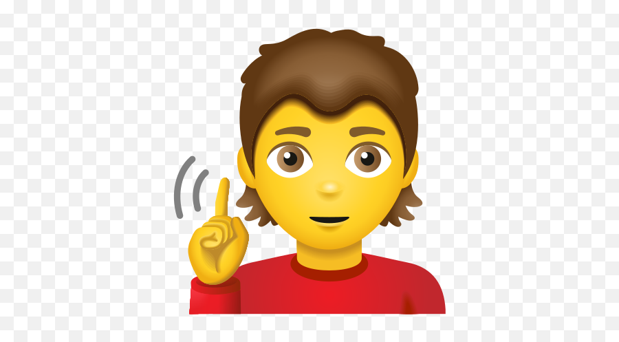 Deaf Person Icon - Cartoon Emoji,Call Me Emoji