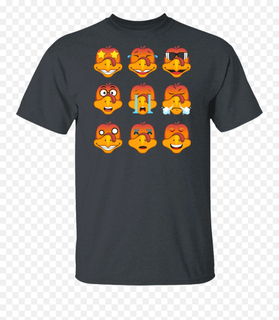 Turkey Emoji Funny Thanksgiving Christmas Shirt - Summon Demons Shirt,Turkey Emoji