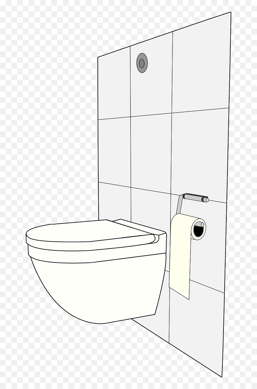 Toilet Restroom Bathroom Public - Wc Csésze Falra Rögzítése Emoji,Shower Toilet Emoji