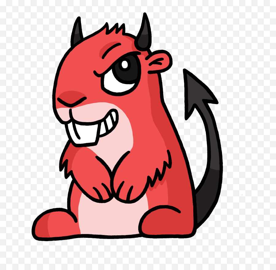 Devil Adsy Transparent Png - Adsy The Beaver Emoji,Devil Emoji Png