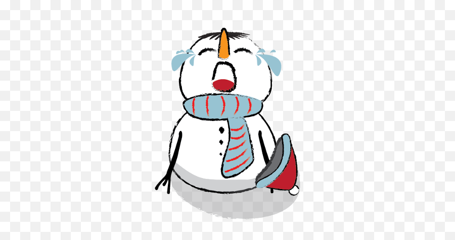 Snowman Stickers - Clip Art Emoji,Sumo Emoji