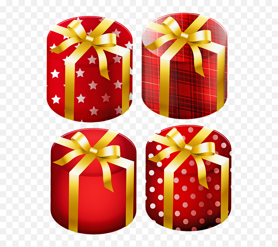 Gifts Presents Isometric - Gift Wrapping Emoji,Emoji Party Favors
