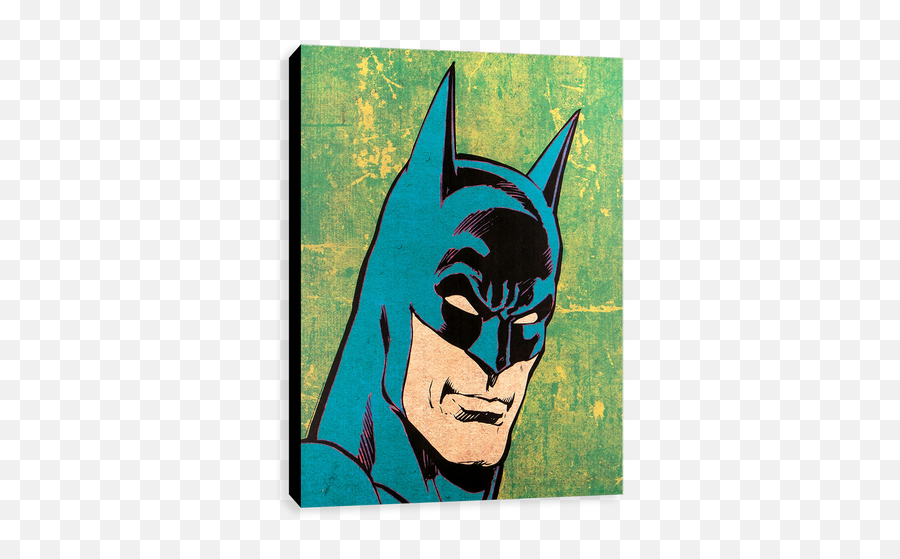 Batman - Batman Superhero Pop Art Emoji,Batman Emoji Art
