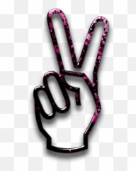 Picture - Peace Sign Hand Jpg Emoji