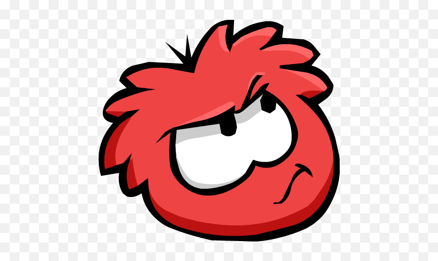 Download Red Puffle Thinking - Club Penguin Thinking Emoji Portable Network Graphics,Thinking Emoji Png