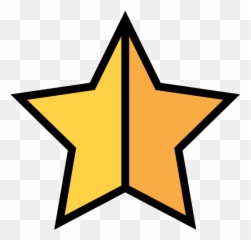 Star Signs Favourite Rate Interface - Transparent Rating Icon Png Emoji