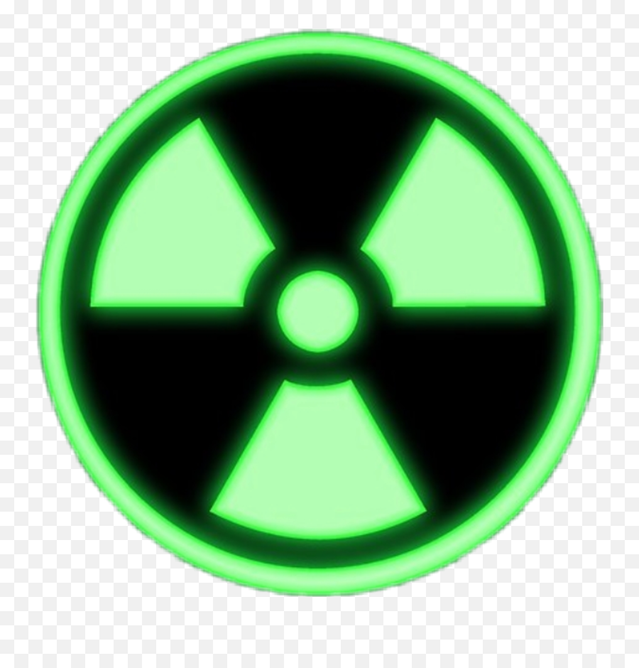 Glitch Horror Art Cyberpunk Punk Green - Juche Symbol Emoji,Biohazard Emoji