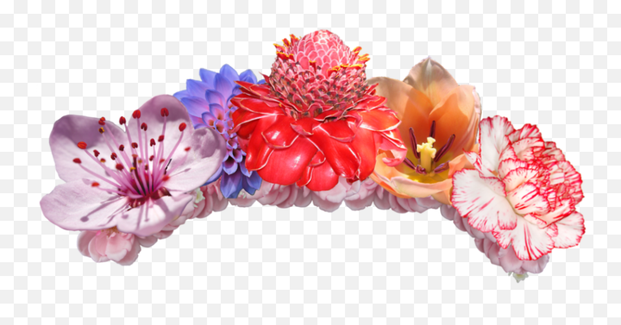 Flower Crown Png Official Psds - Transparent Background Png Flowers Emoji,Flower Crown Emoji