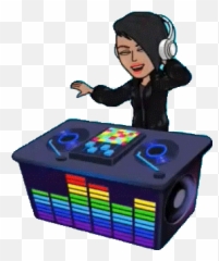 Via Giphy - Music Bitmoji Emoji,Whipping Emoji