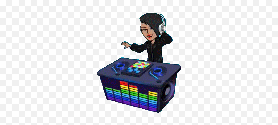 Via Giphy - Music Bitmoji Emoji,Whipping Emoji