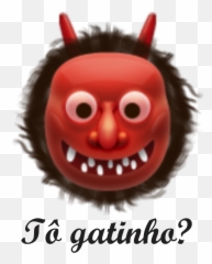 Meme Brasil - Sharp Teeth Emoji,Oni Emoji