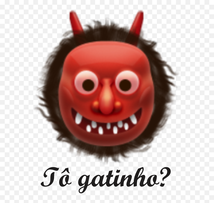 Meme Brasil - Sharp Teeth Emoji,Oni Emoji