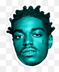 Rappers Drawing Face Picture - Kodak Black Png Emoji,Kodak Black Emoji