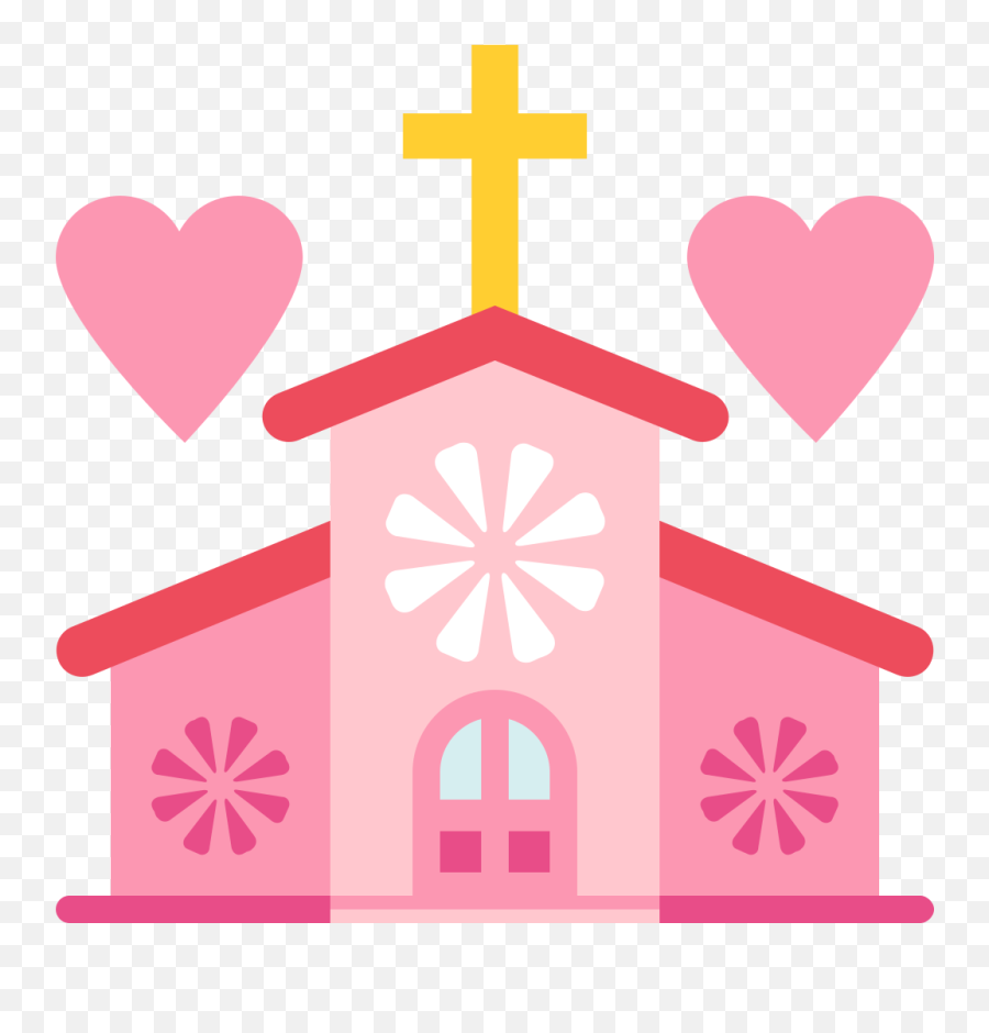 Emojione 1f492 - Church With Heart Clipart Emoji,Emoticons List