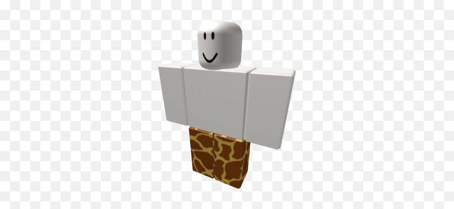 Giraffe Pants - Roblox Meliodas Shirt Id Emoji,Giraffe Emoticon