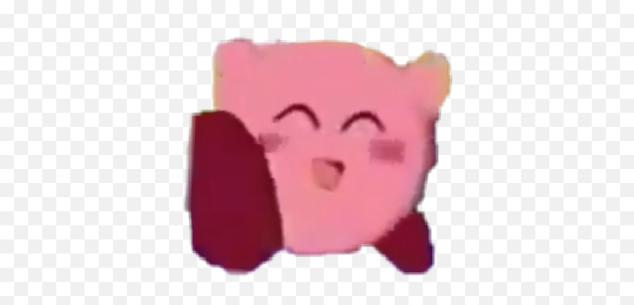 Kirby - Ishappyfortherunning Cartoon Emoji,Happy Running Emoji