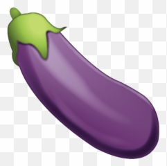 Emoji Meanings And What Does This - Transparent Eggplant